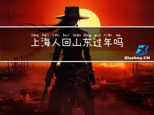 上海人回山东过年吗