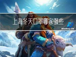 上海冬天口罩哪家强些