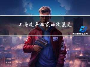 上海过年回家的政策是什么