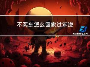 不买车怎么回家过年说说