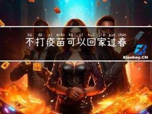 不打疫苗可以回家过春节吗