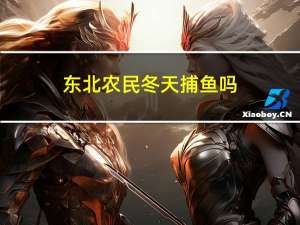 东北农民冬天捕鱼吗