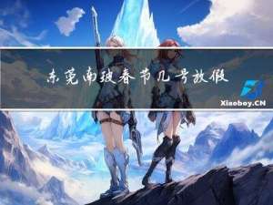 东莞南玻春节几号放假