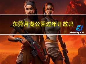 东莞月湖公园过年开放吗