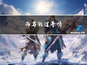 两万能过年吗