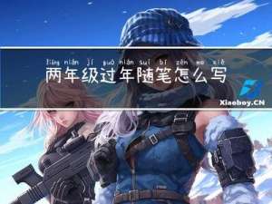 两年级过年随笔怎么写