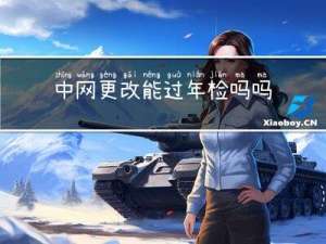 中网更改能过年检吗吗
