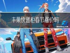 丰巢快递柜春节涨价吗