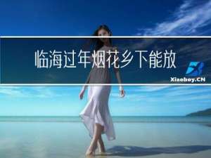 临海过年烟花乡下能放吗