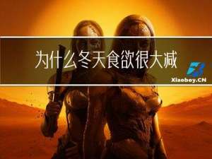 为什么冬天食欲很大减肥