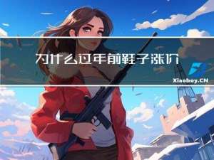 为什么过年前鞋子涨价卖