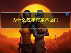为什么过年有家不回门