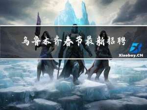 乌鲁木齐春节最新招聘信息