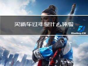 买新车过年是什么体验啊