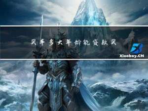 买车多大年龄能贷款买房