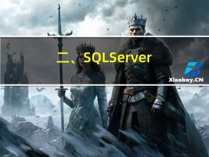 二、SQLServer 的适配记录