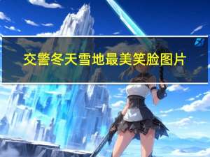 交警冬天雪地最美笑脸图片