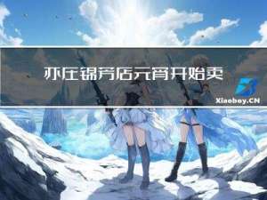 亦庄锦芳店元宵开始卖了吗