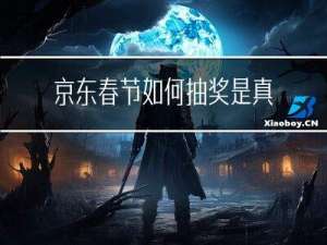 京东春节如何抽奖是真的吗