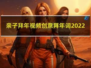 亲子拜年视频创意拜年词2022