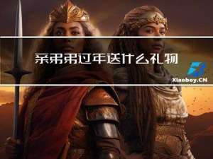 亲弟弟过年送什么礼物