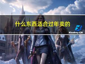 什么东西适合过年卖的