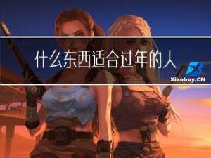 什么东西适合过年的人买