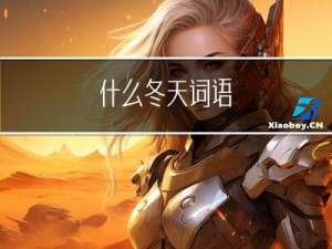 什么冬天词语