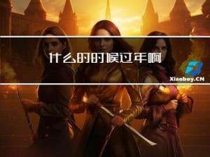 什么时时候过年啊