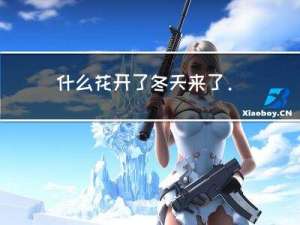 什么花开了冬天来了.