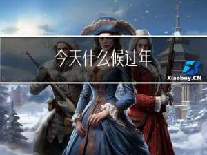 今天什么候过年
