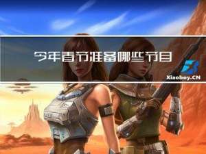 今年春节准备哪些节目英语