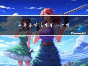 今年春节没有年三十吗