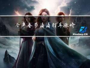 今年春节滴滴打车涨价了吗