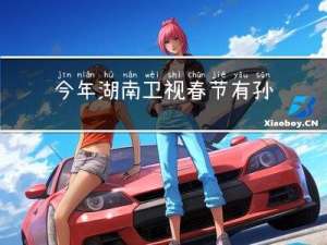 今年湖南卫视春节有孙越吗