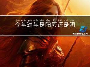 今年过年是阳历还是阴历