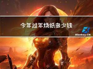 今年过年烧纸多少钱