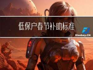 低保户春节补助标准