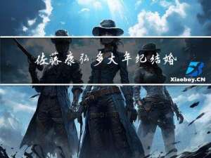 佐藤康弘多大年纪结婚