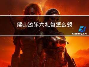 佛山过年大礼包怎么领取