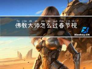 佛教大师怎么过春节视频