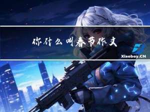 你什么叫春节作文