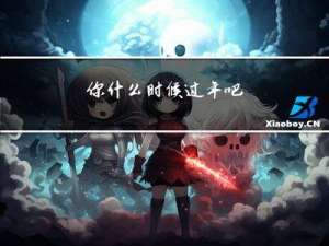 你什么时候过年吧