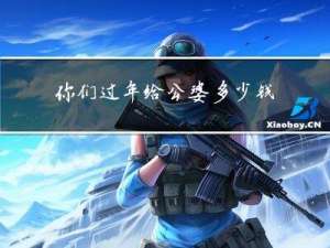 你们过年给公婆多少钱英文