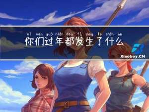 你们过年都发生了什么英文