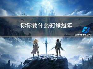 你你要什么时候过年
