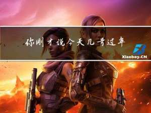 你刚才说今天几号过年