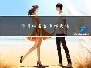 你可以看春节吗英语