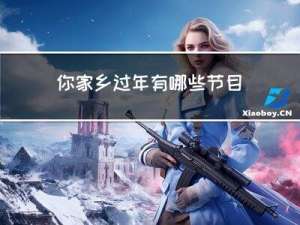 你家乡过年有哪些节目英文