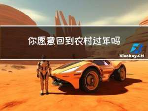 你愿意回到农村过年吗英语